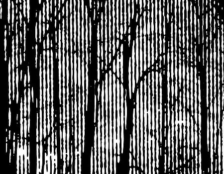 Grafik Wald - Motiv